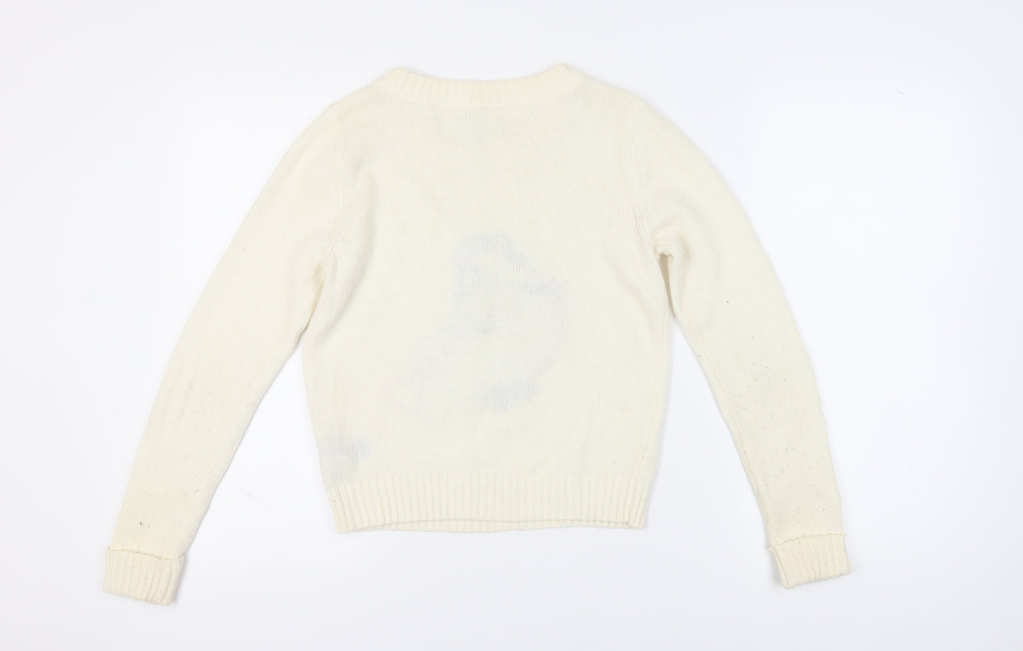 Henry Holland Ivory Women's Pullover Jumper Size 8