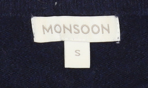 Monsoon Women's Blue S Pullover Jumper