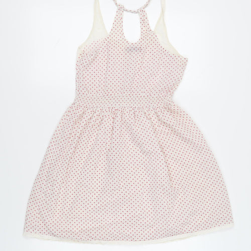 Pull&Bear Women's S Multicoloured Polka Dot Dress