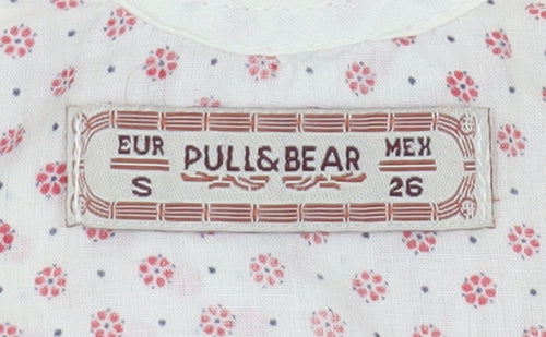 Pull&Bear Women's S Multicoloured Polka Dot Dress