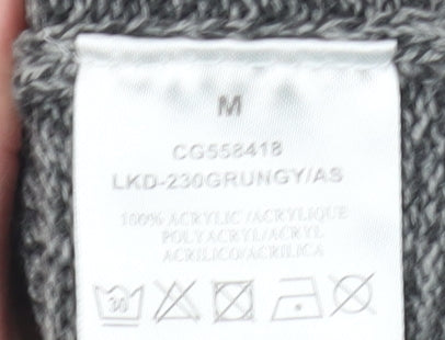 Brave Soul Women's Grey Jumper Dress M