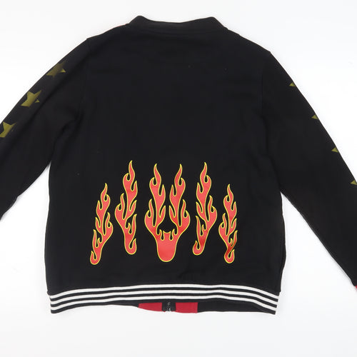 EMP Unisex Black Full Zip Sweatshirt 2XL Superhero