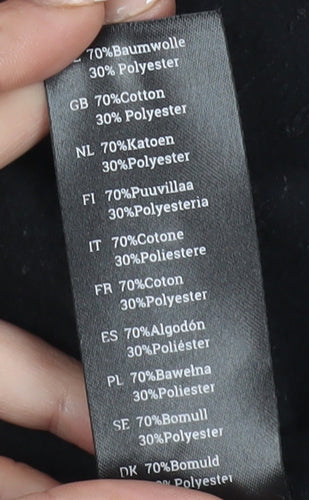 EMP Unisex Black Full Zip Sweatshirt 2XL Superhero