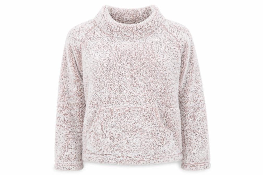 Front view of John Lewis Women's Pink Pullover Sweatshirt S