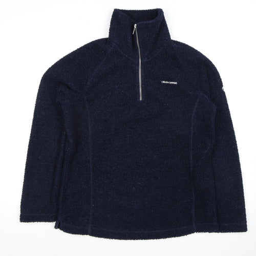 Craghoppers Blue Unisex Zip Sweatshirt 12