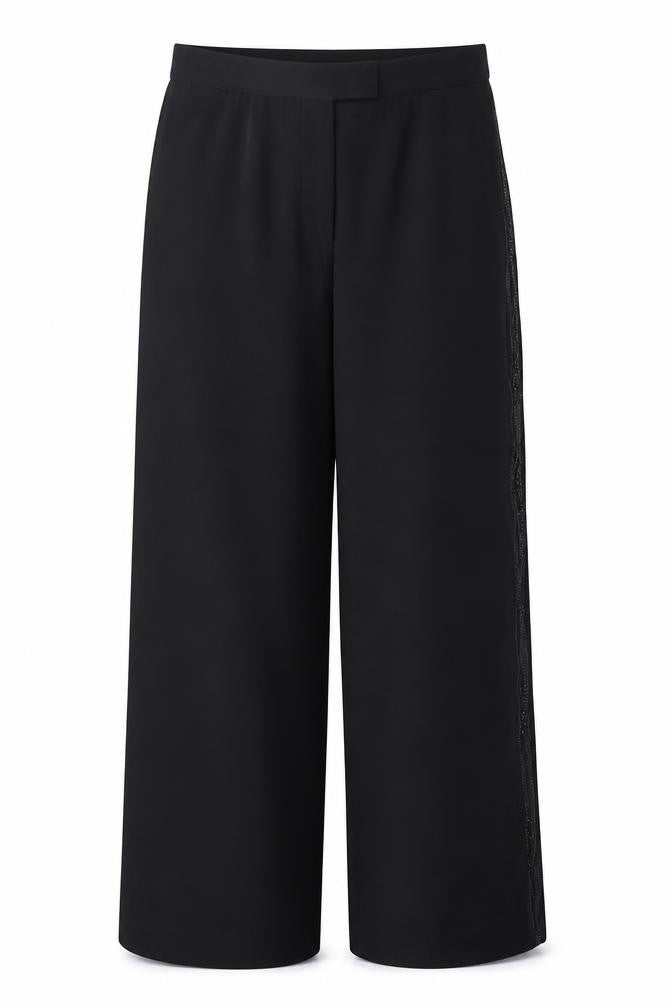 Front view of Jasper Conran Women's Black Trousers, size 10