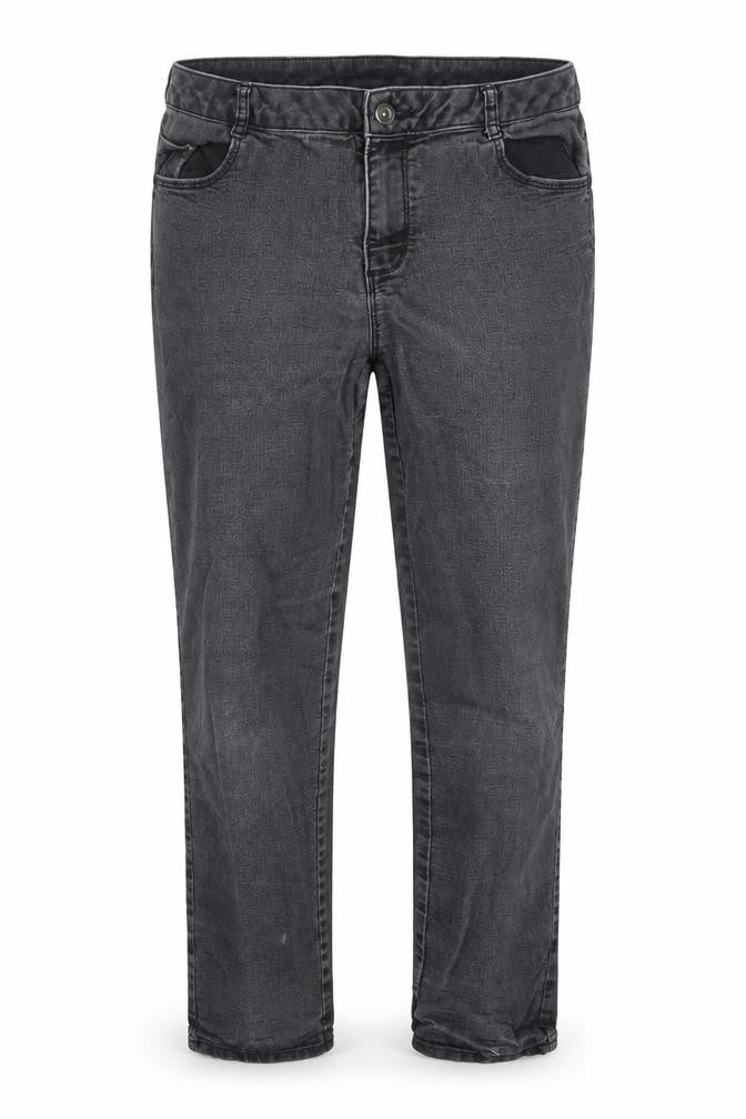 Front view of Dorothy Perkins Women's Black, size 14, Jeans
