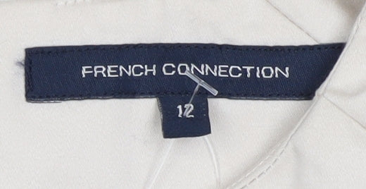 French Connection Women's Beige Sheath Dress Size 12