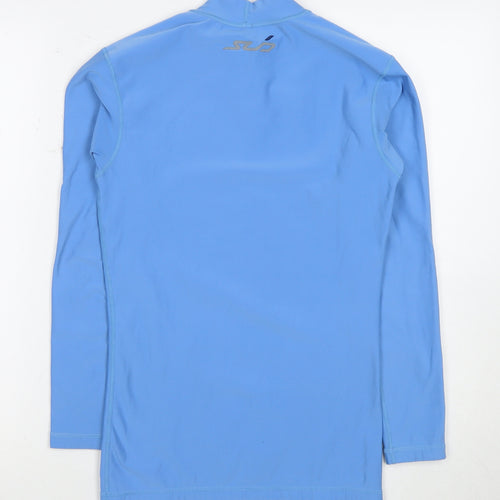 SLJ Women Blue Long Sleeve Performance Top L