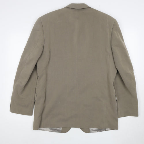 Remus Uomo Men's Beige Blazer Jacket Size 40R