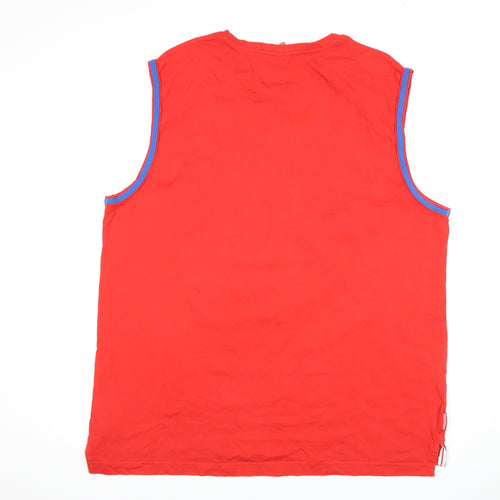 Slazenger Men's Red XL Sleeveless T-Shirt