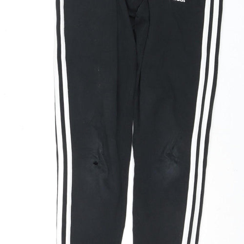 Adidas Unisex Black Track Pants M for Running
