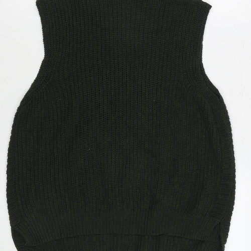 Warehouse Women’s Green Cape Jumper, Size 6 - Casual Knitwear
