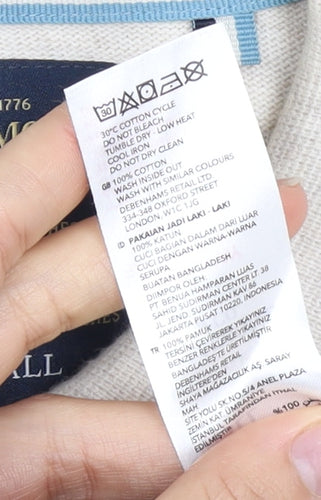 Hammond & Co. Men's Beige Cardigan Small