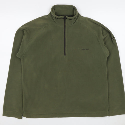 Craghoppers Men's Green Pullover Sweatshirt Size S