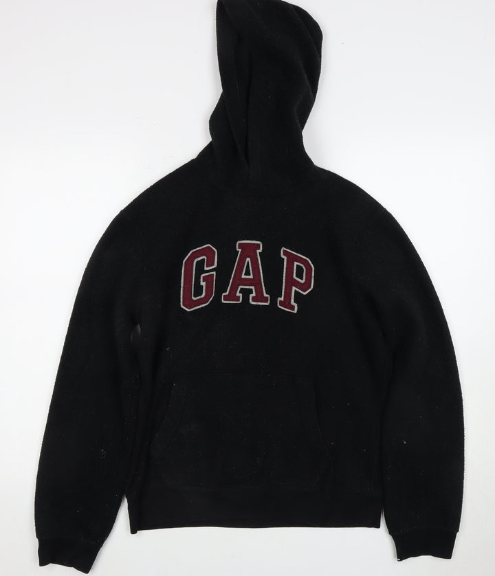 Gap Men's Black XS Pullover Hoodie with Logo