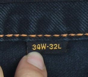 SuperDry Men's Black Straight Jeans 34W 32L