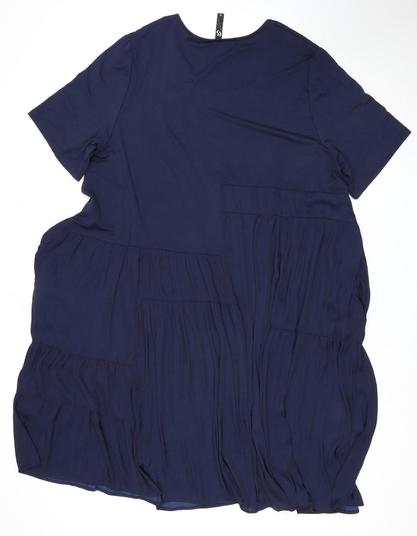 Women's Blue Dress Size 20 in Polyester Blend