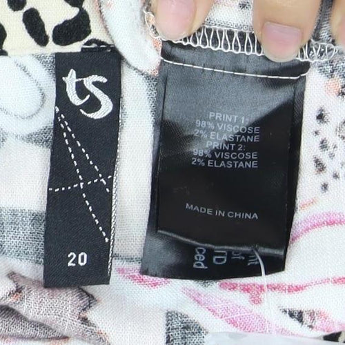 Stylish TS Women's Multicoloured Dress - Size 20