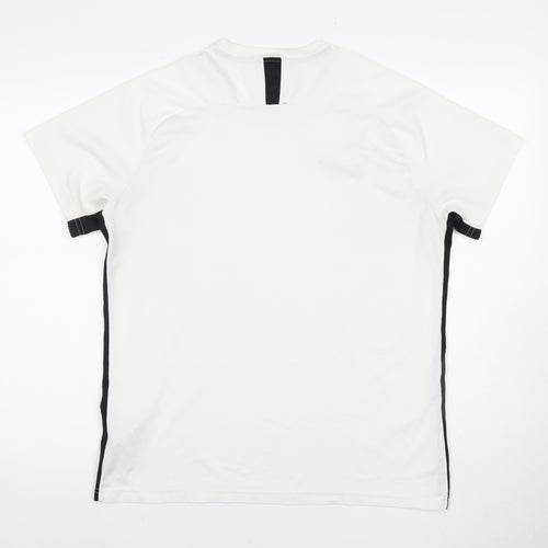 Nike Men's White XL Athletic T-Shirt