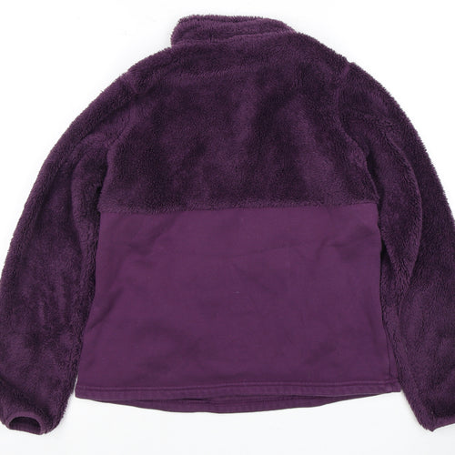 Peter Storm Girls Purple Fleece Pullover Sweater 11-12 Years