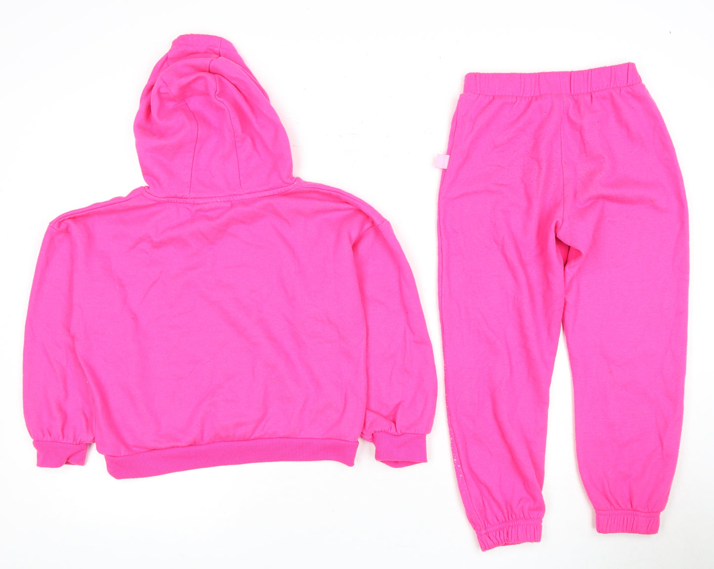 Barbie Girls Pink Tracksuit, 7-8 Years, Hoodie & Trousers
