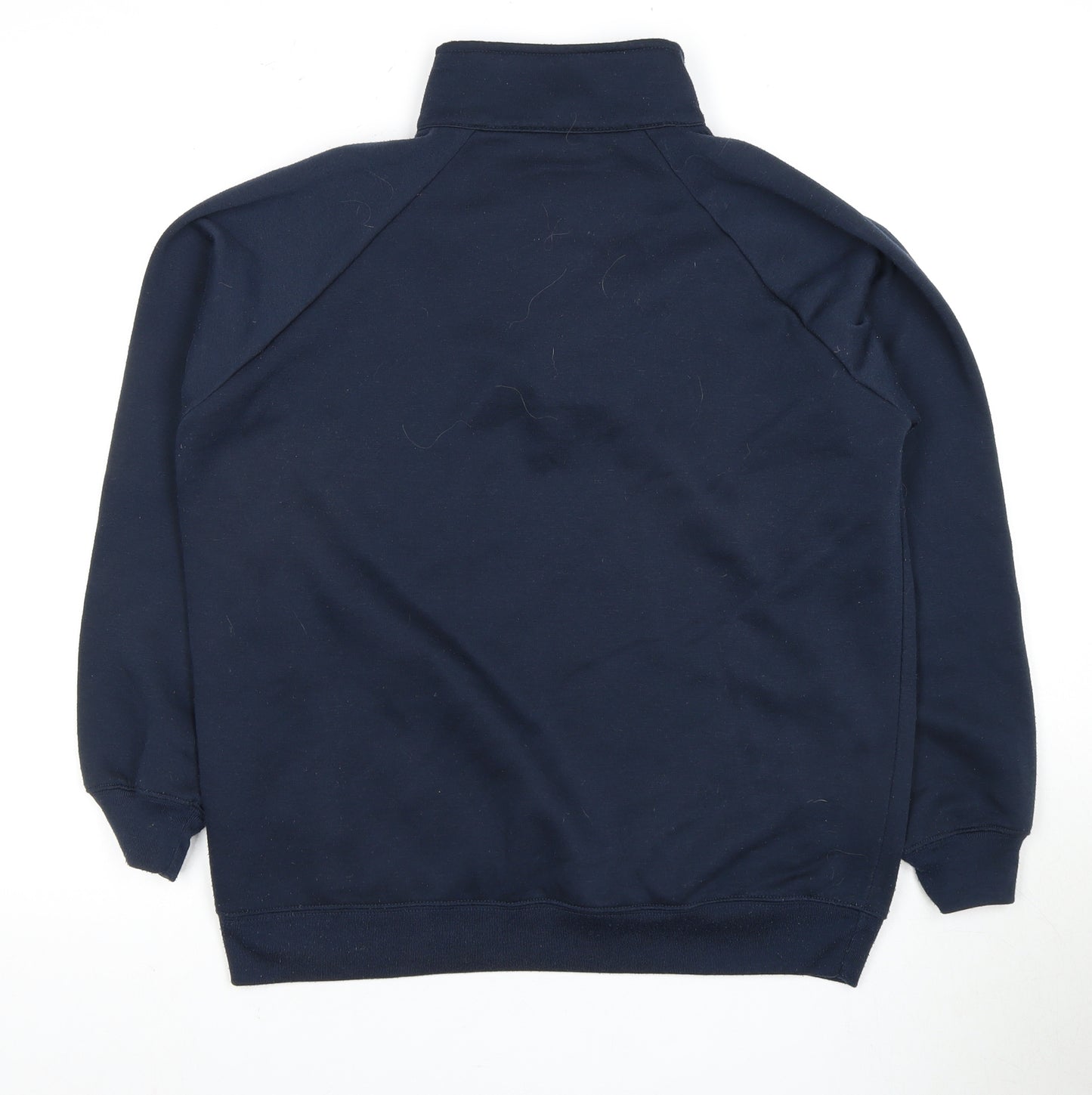 Damart Blue Henley Sweatshirt for Unisex Adults - L