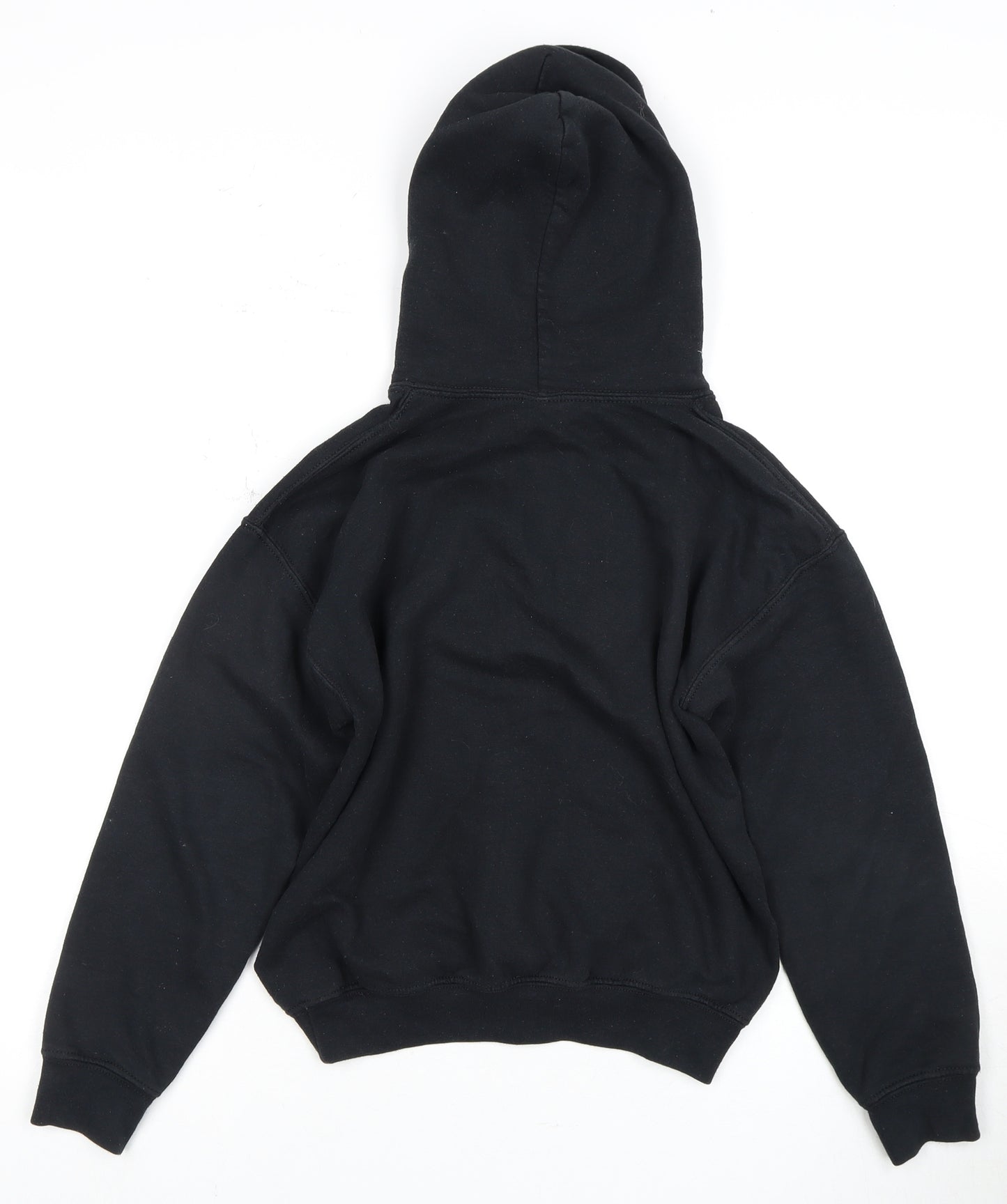 Gildan Boys Black M Pullover Hoodie with Logo