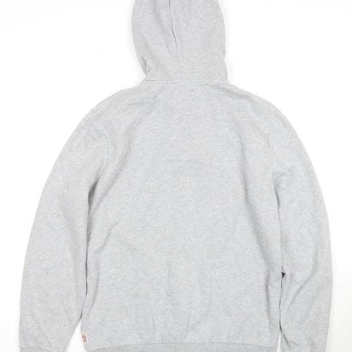 Criminal Men's Grey Full Zip Hoodie M