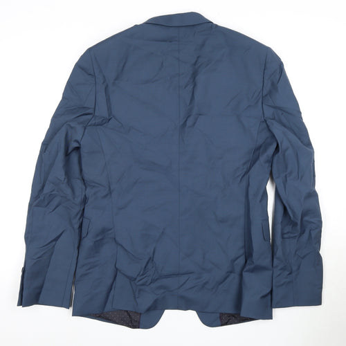 Paul Smith Men's Blue Suit Jacket, Formal Wear 40R