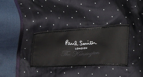 Paul Smith Men's Blue Suit Jacket, Formal Wear 40R
