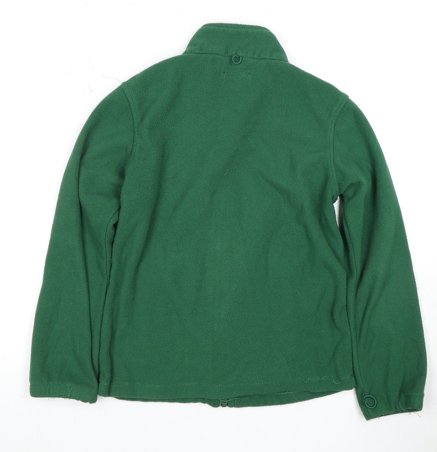 Mountain Warehouse Boys Green Jacket 9-10Y Full Zip Fleece