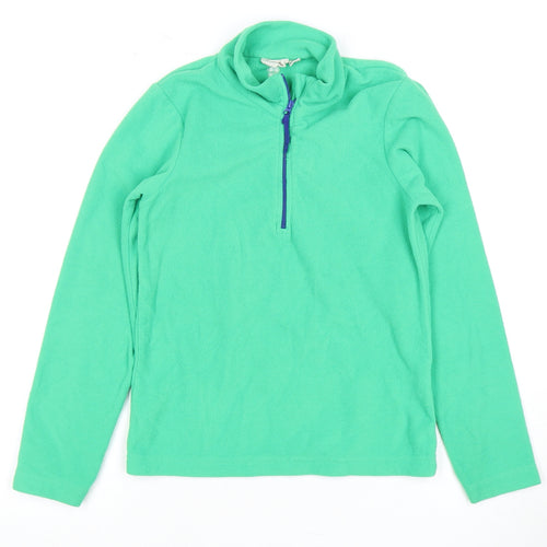 Mountain Warehouse Boys' Green Fleece Sweatshirt XS