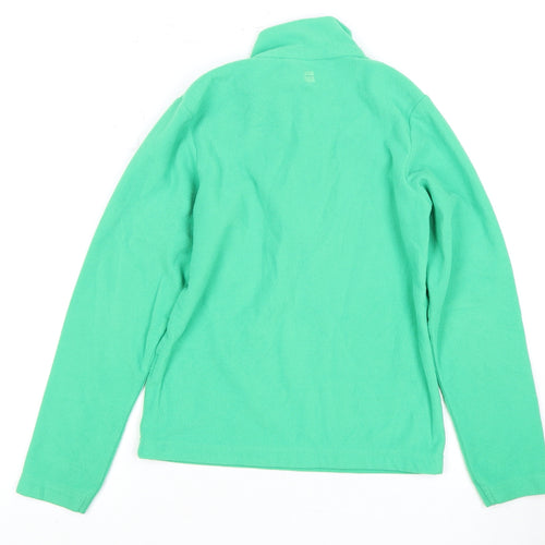 Mountain Warehouse Boys' Green Fleece Sweatshirt XS