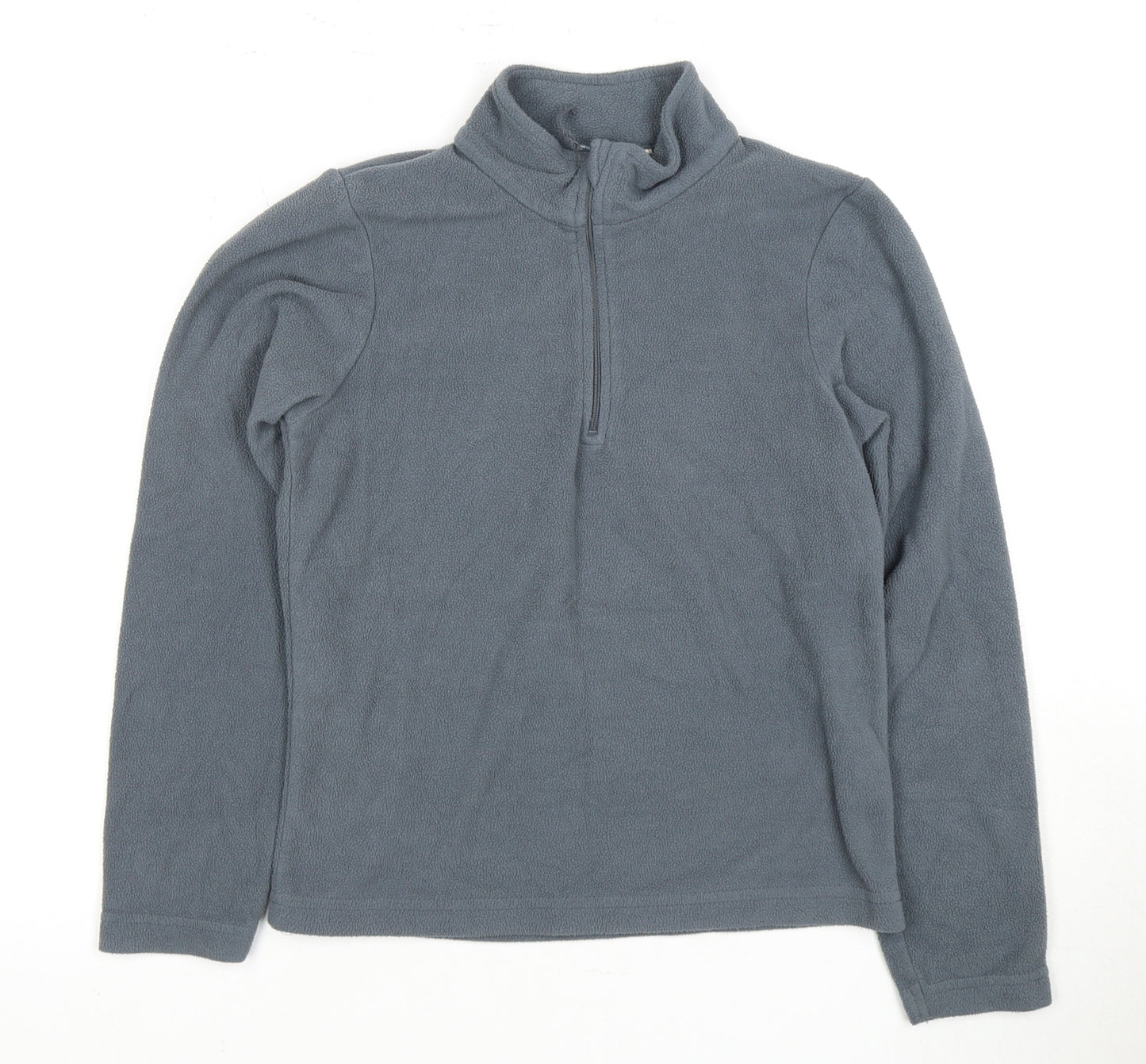 Mountain Warehouse Boys Grey Fleece 1/4 Zip Sweatshirt 9-10 Years