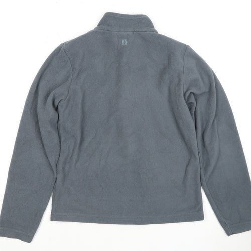 Mountain Warehouse Boys Grey Fleece 1/4 Zip Sweatshirt 9-10 Years
