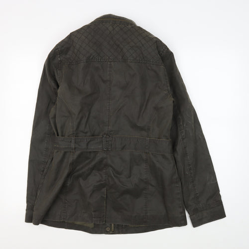 Marks and Spencer Women's Green Belted Jacket Size 12