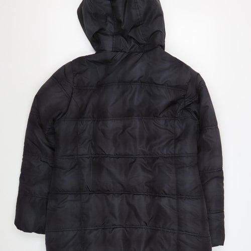 Brave Soul Women's Black Puffer Jacket L