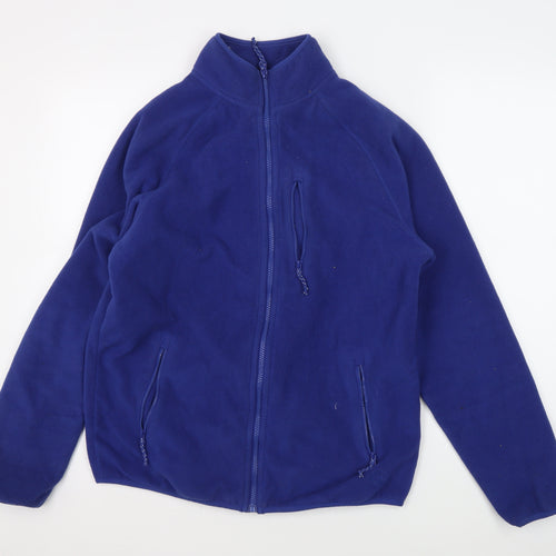 Marks and Spencer Men's Blue Fleece Jacket M