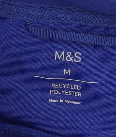 Marks and Spencer Men's Blue Fleece Jacket M
