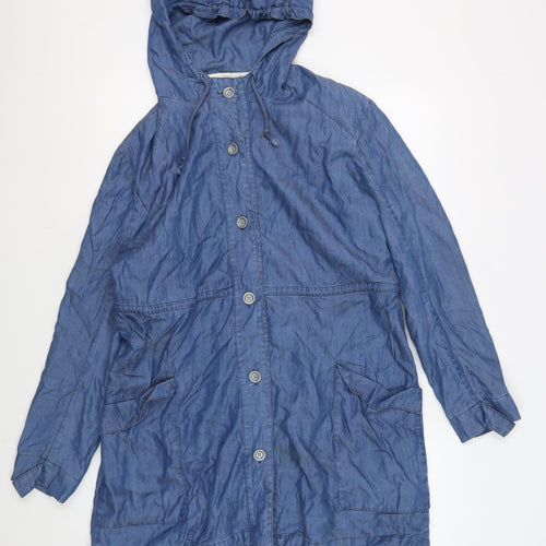 Jane Komodo London Blue Women's Parka Jacket Size 4