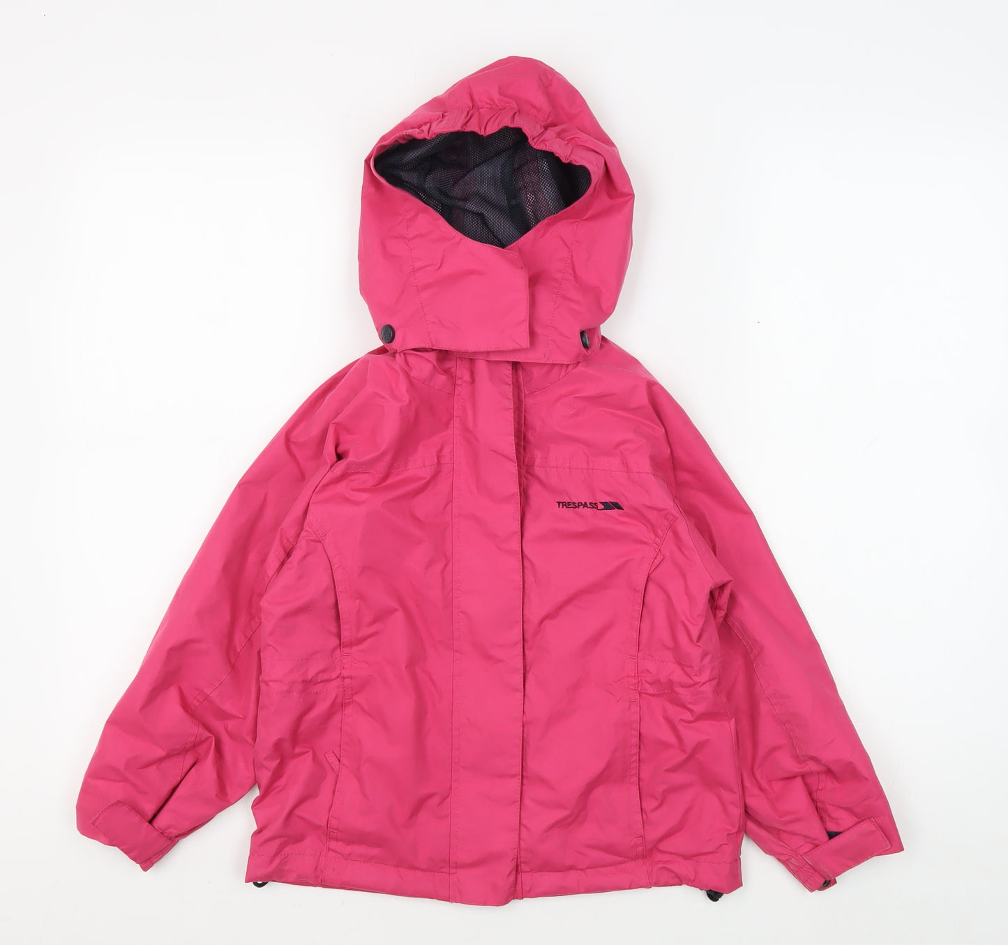 Trespass Girls Pink Parka Jacket, Size 5 Years, Waterproof