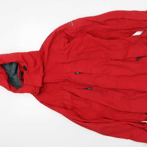 Regatta Men's Red Parka Jacket, L - Outdoor Waterproof