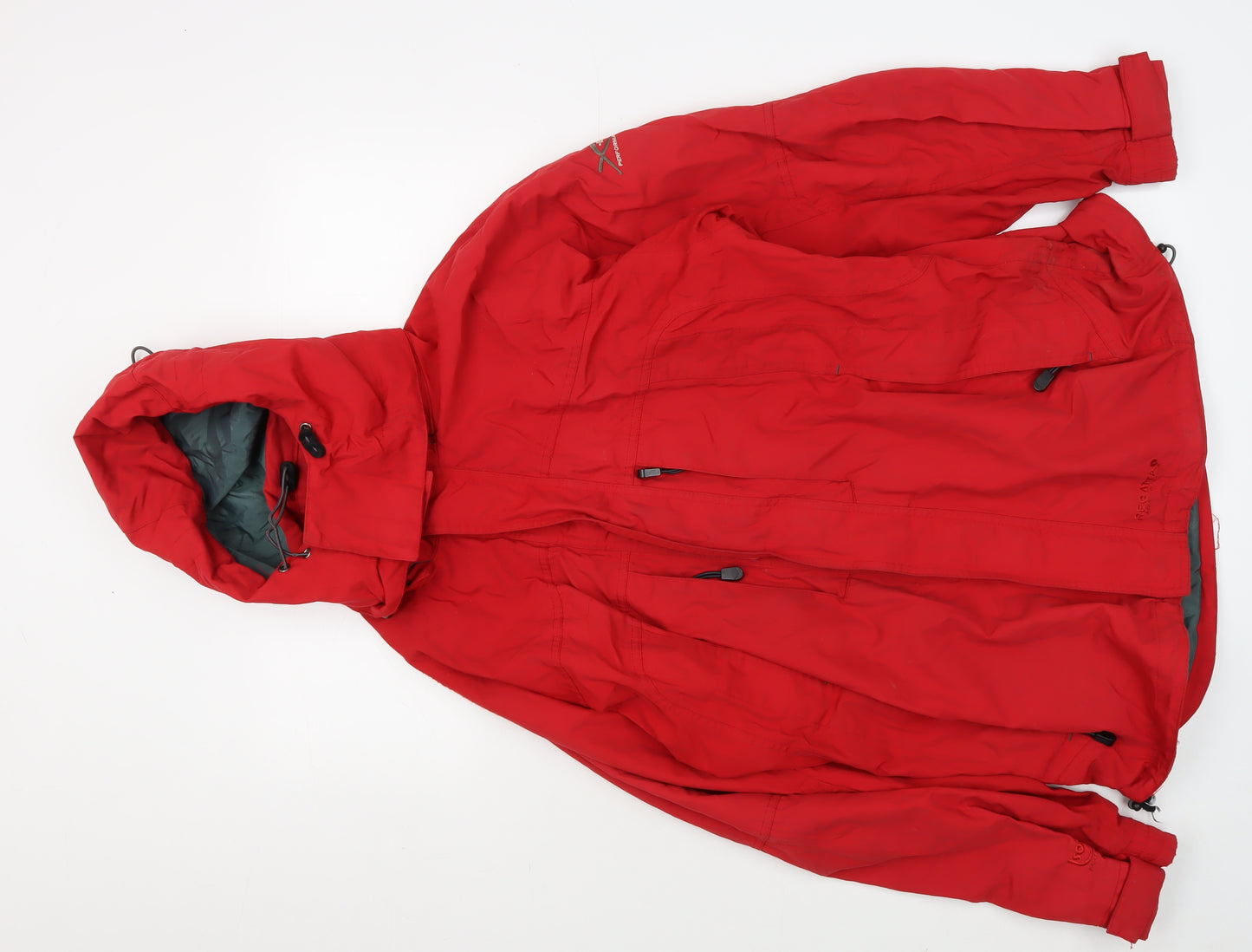 Regatta Men's Red Parka Jacket, L - Outdoor Waterproof