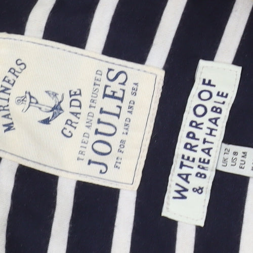 Joules Women's Yellow Waterproof Hooded Raincoat Size 12