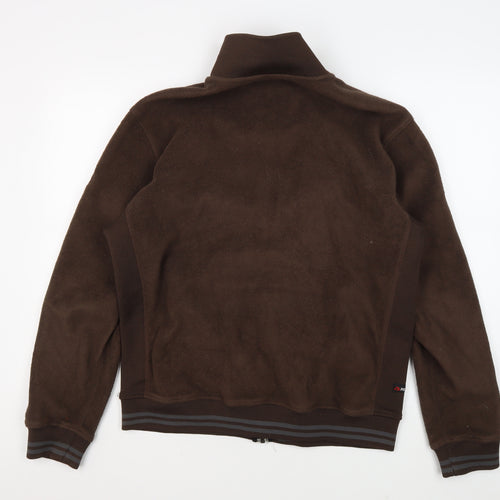 Aigle Men's Brown Polyester Full Zip Jacket L