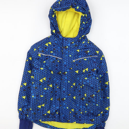 Lupilu Boys Blue Geometric Puffer Jacket 5-6 Years