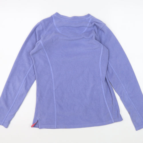 Peter Storm Women's Purple Fleece Sweatshirt Size 8