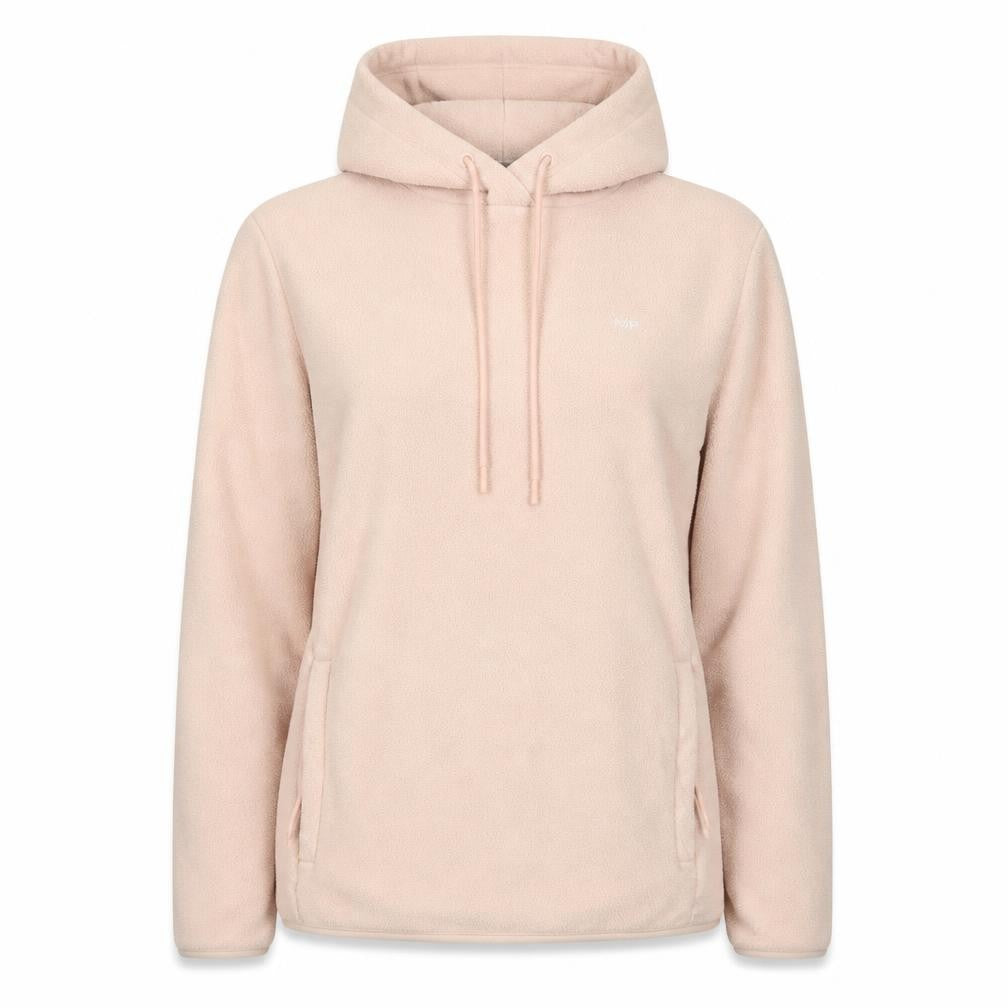 Front view of Myprotein Women's Pink Fleece Pullover Hoodie, size M