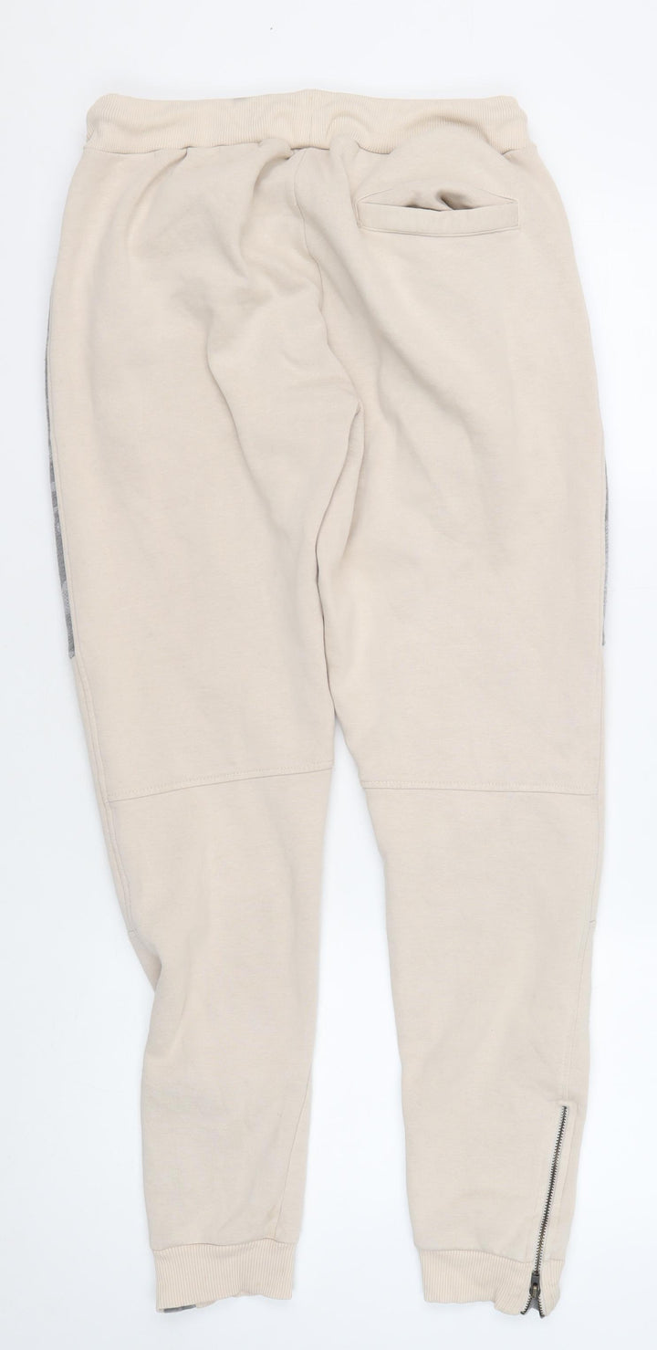 Rascal Unisex Beige Jogger Trousers S